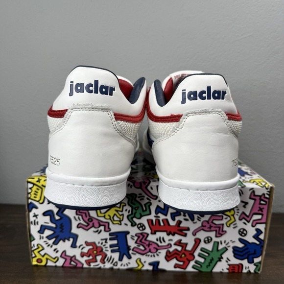 jaclar Shoes Sneakers Trainers JA-7525 Courtlord Blue/White Size 10.5 Retro NEW‎ main image 9